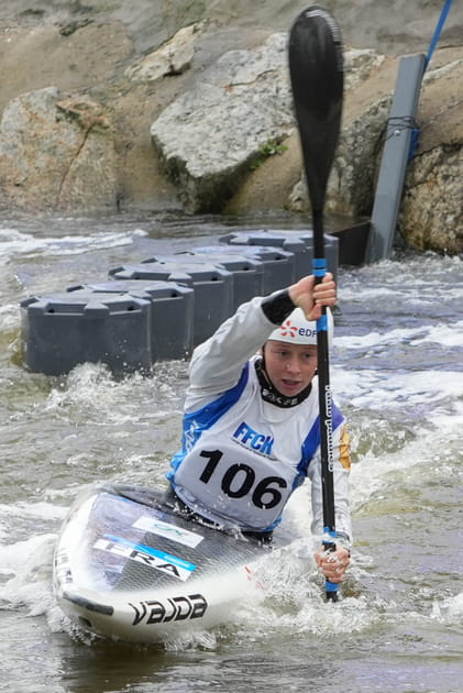 La cano&eacute;iste Marjorie Delassus