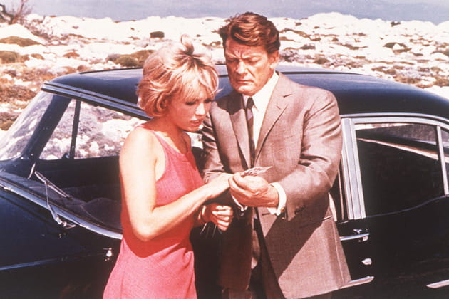 Avec Jean Marais dans "Fant&ocirc;mas"