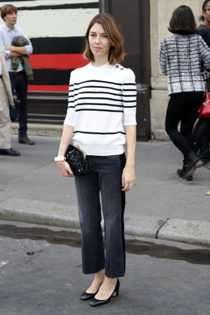 Sofia Coppola, trendy au défilé Sonia Rykiel