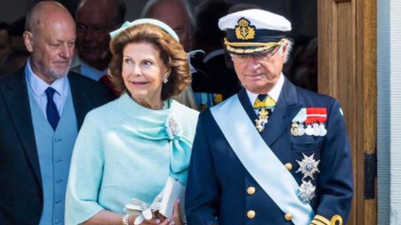 La reine Silvia et le roi Carl XVI Gustaf