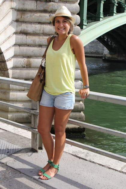 Street looks Paris Plages 2014 : Djanipa, estivale