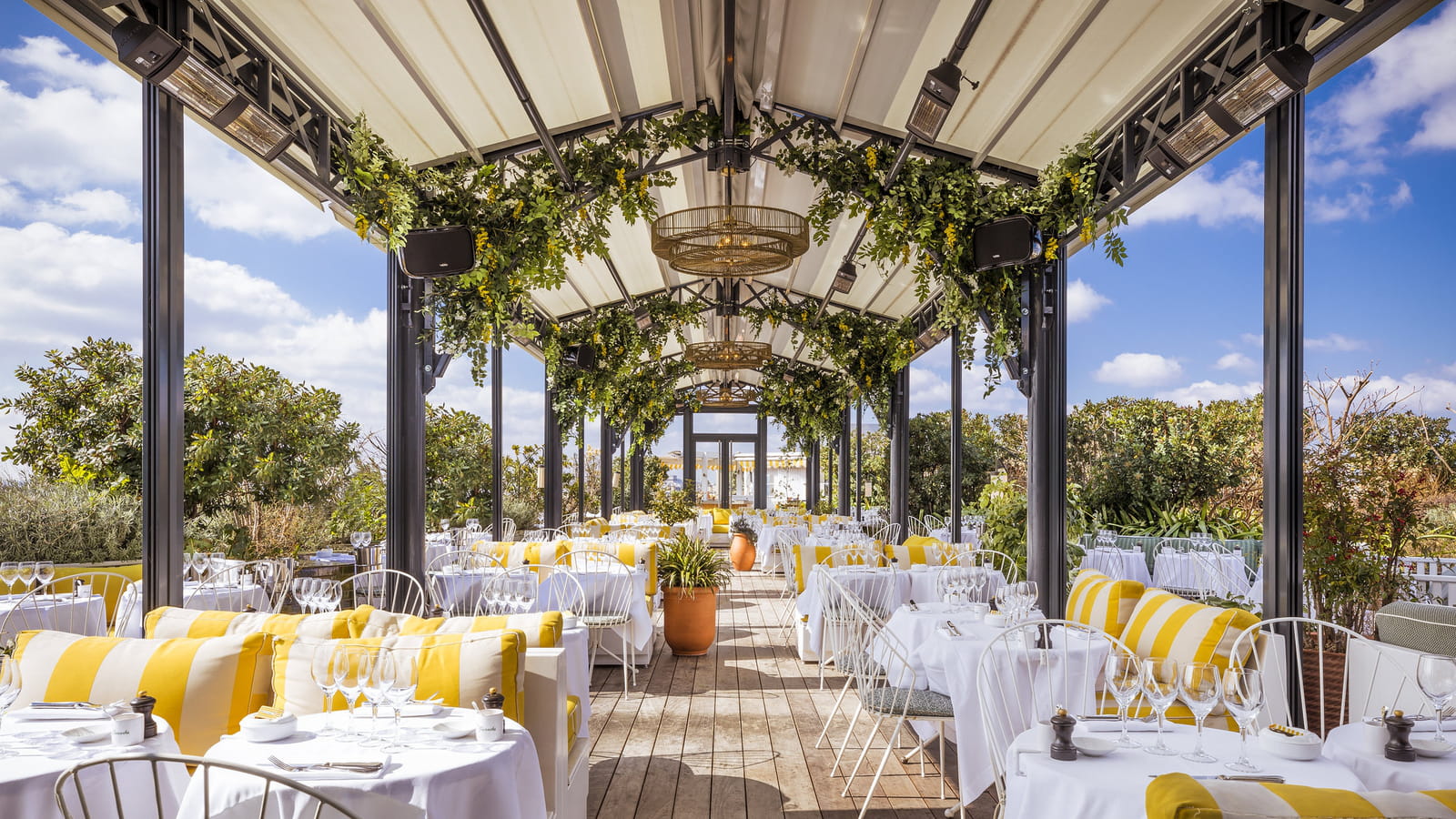 Terrasse du restaurant Perruche 