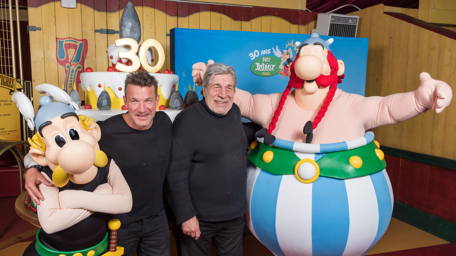 Benjamin Castaldi et Jean-Pierre Castaldi 
