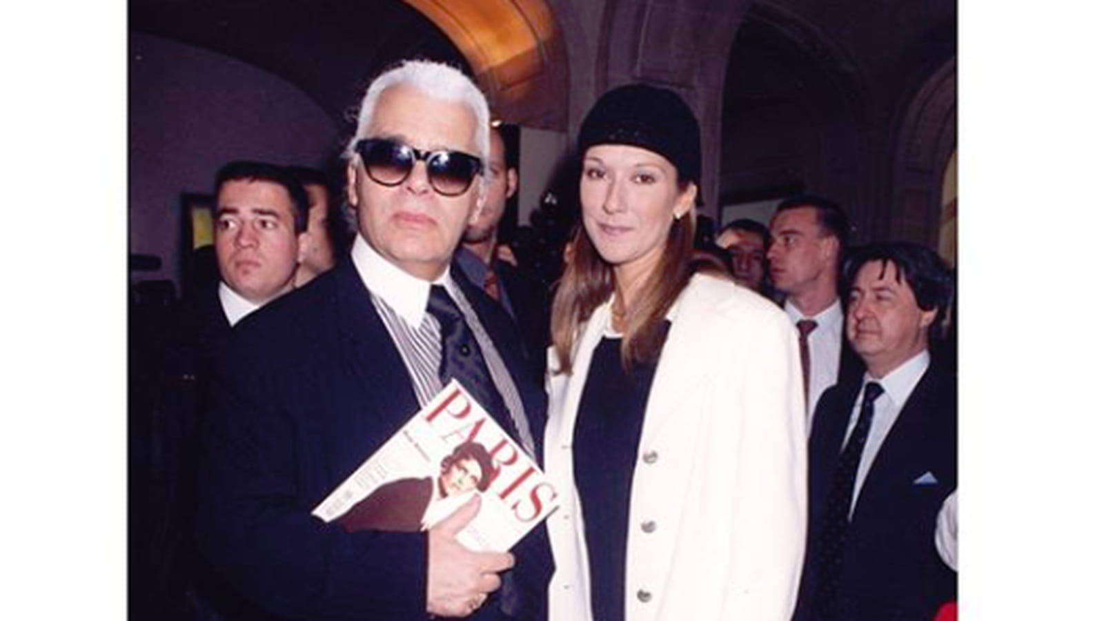 Céline Dion à Karl Lagerfeld 