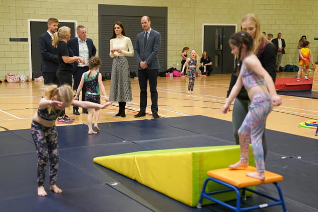 Kate Middleton et le prince William admirent les jeunes pousses de Port Talbot