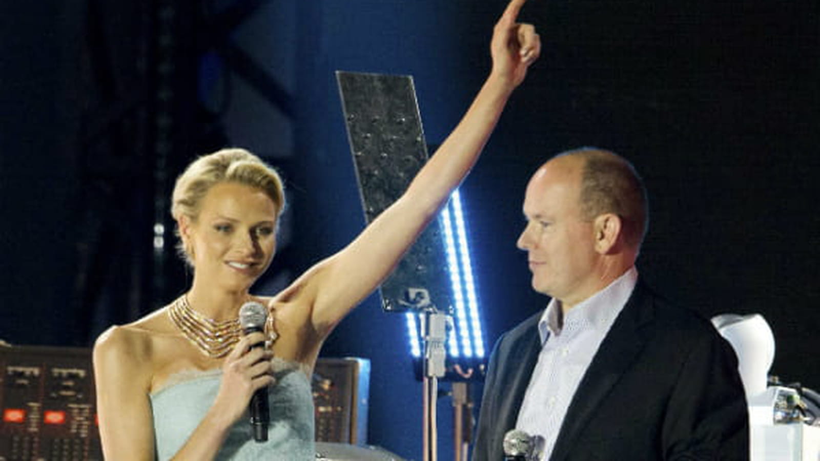 Charlène de Monaco le 1er juillet 2011