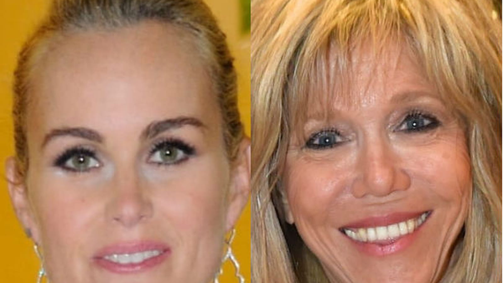 Laeticia Hallyday et Brigitte Macron