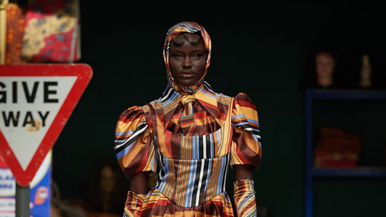 Défilé Tolu Coker automne-hiver 2024-2025