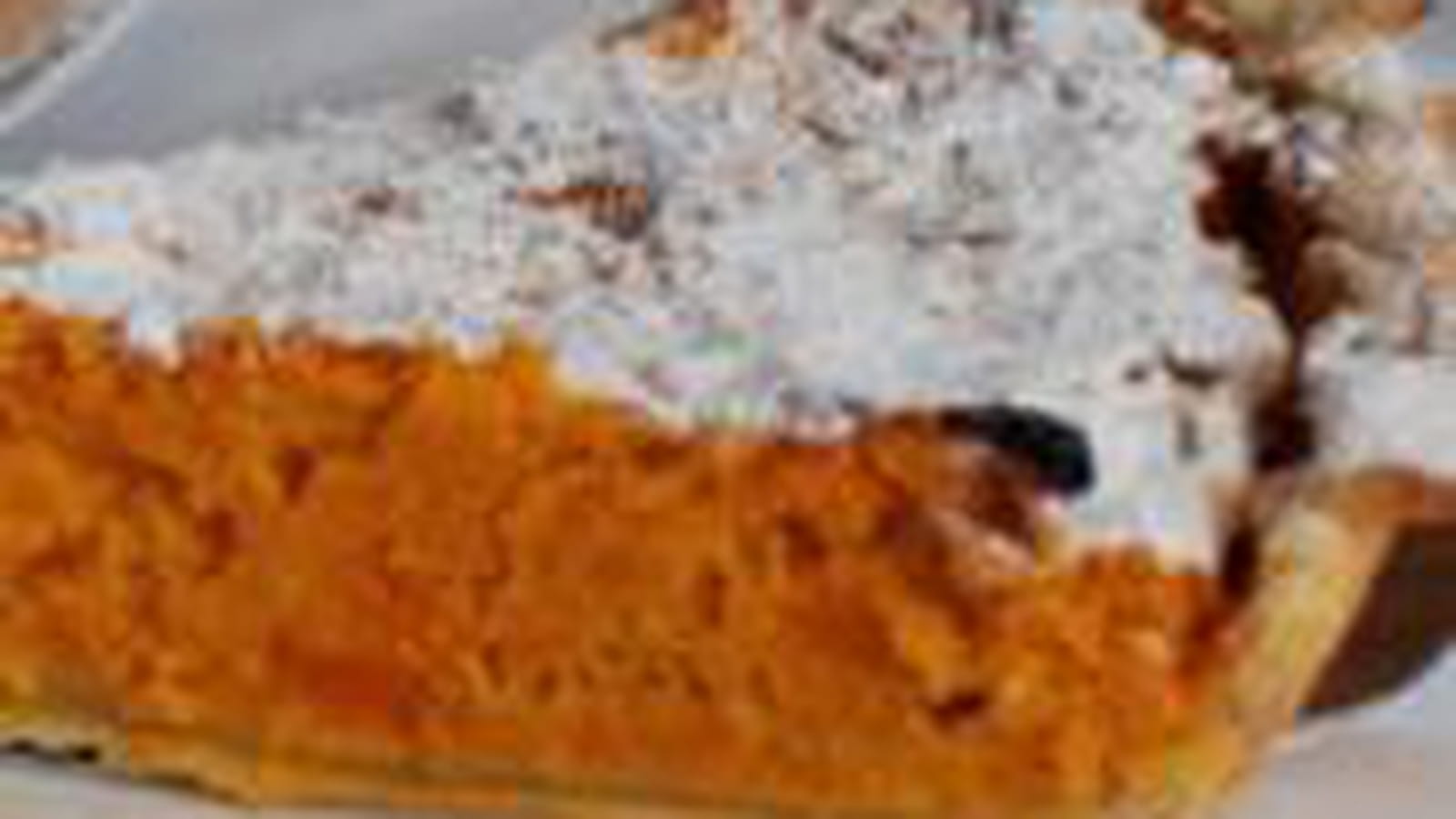 Tarte au potimarron à la cannelle