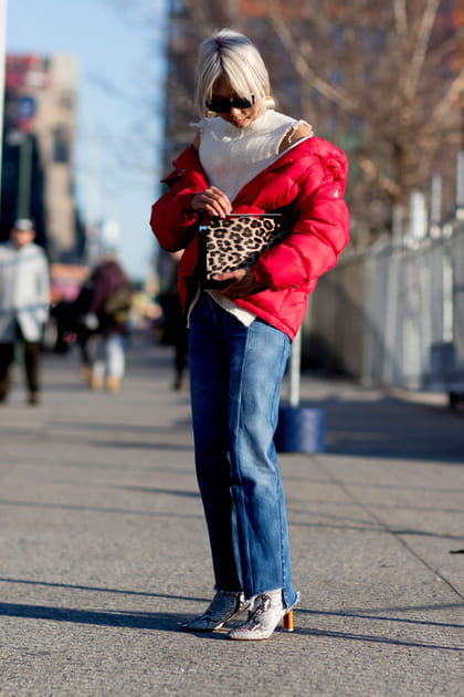 La doudoune renvers&eacute;e