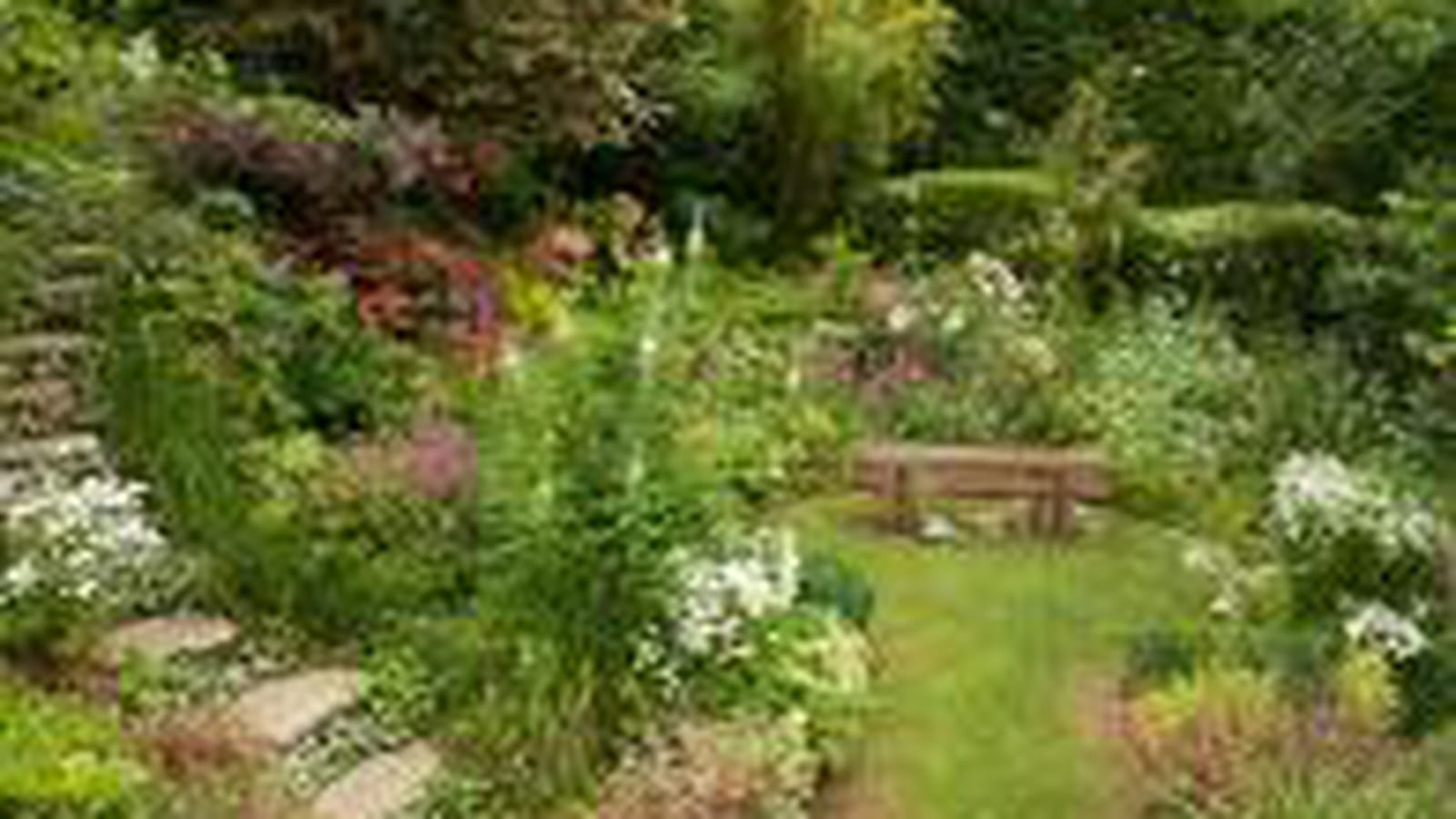 Jardin en pente