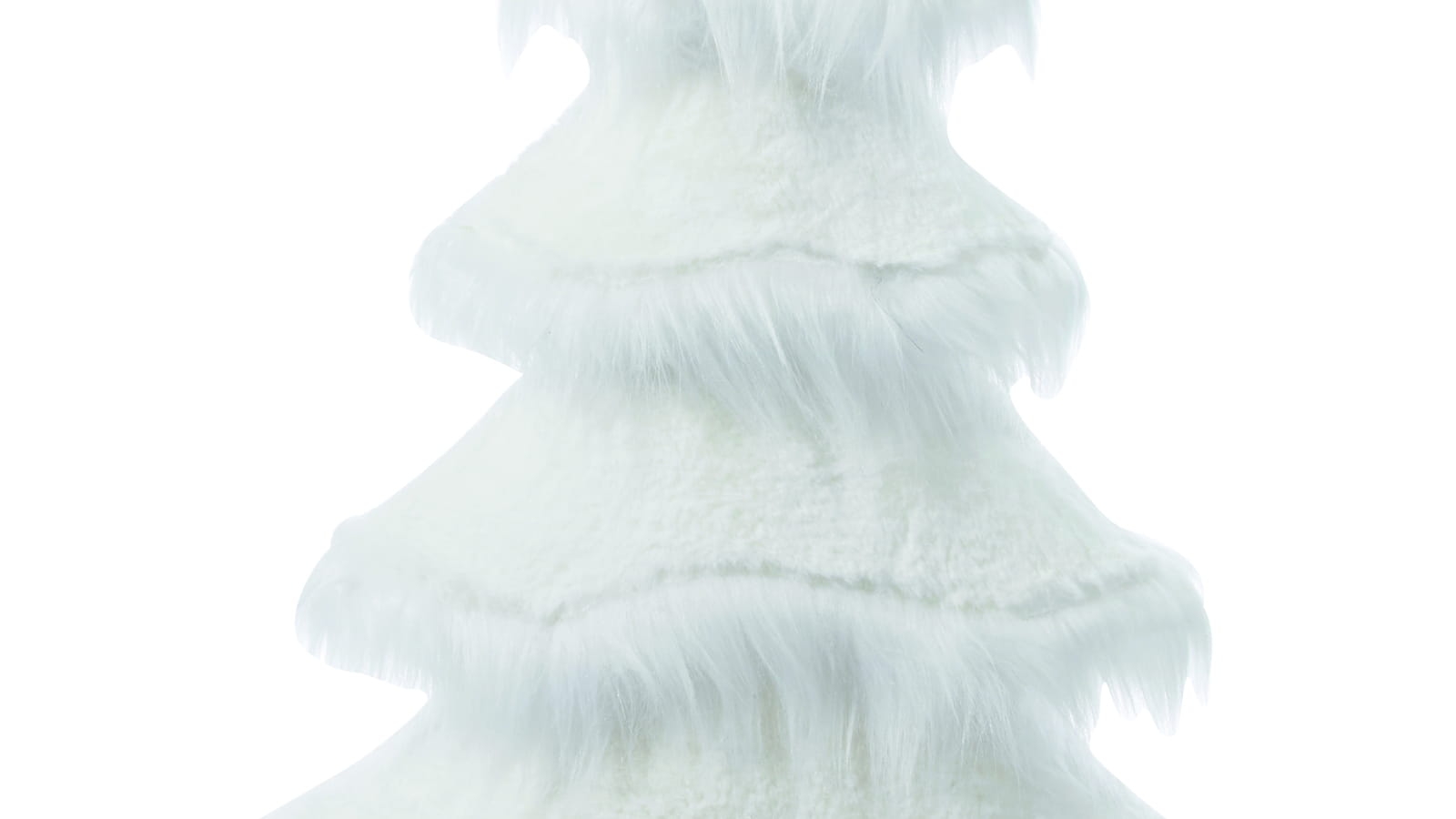 Sapin en fausse fourrure Pomax aux Galeries Lafayette 
