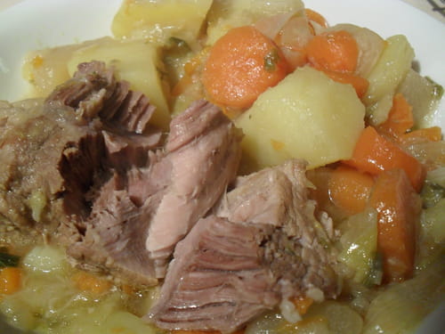 Sauté de porc aux légumes à la bière blanche