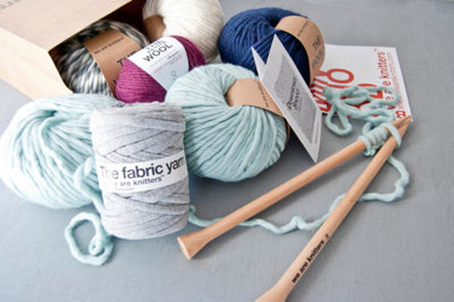 We are knitters lance la Knitting Box