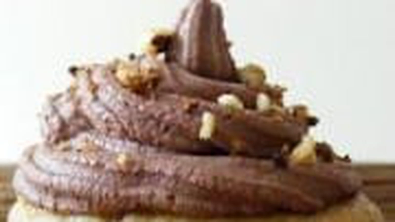Des cupcakes choco-noisettes