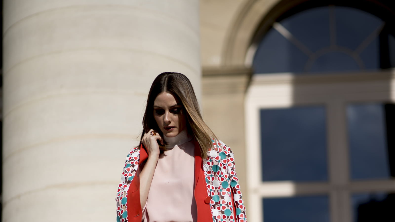Manteau travaillé