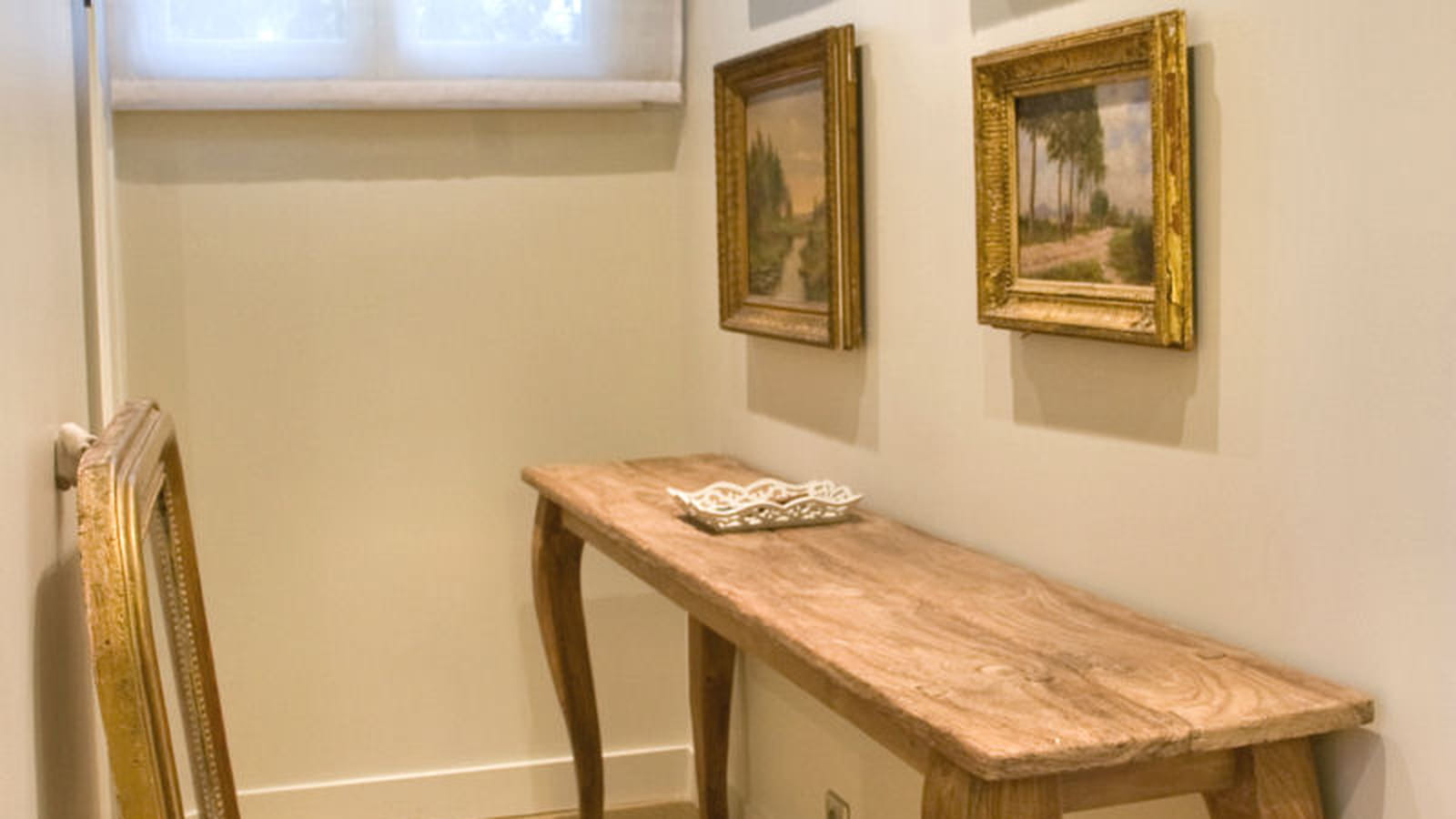 Bois : console en teck