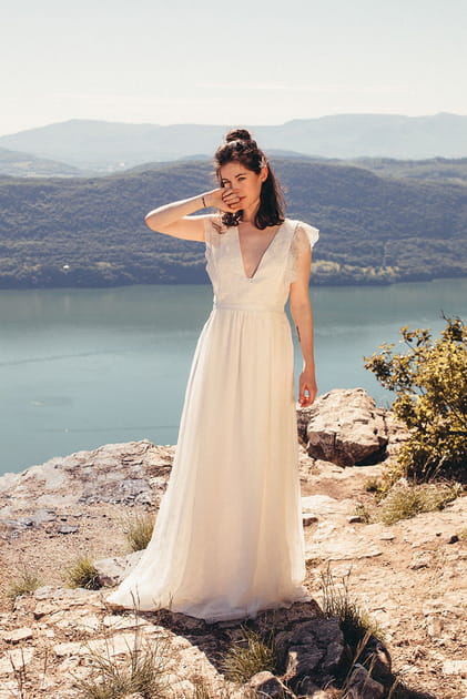 Robe de mari&eacute;e Thelma, Elise Hameau