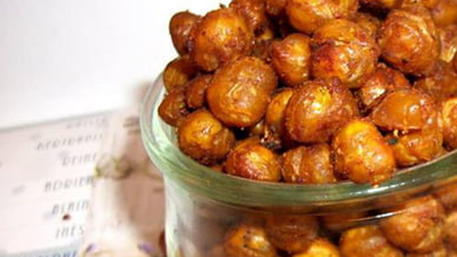 Pois chiches croustillants aux épices