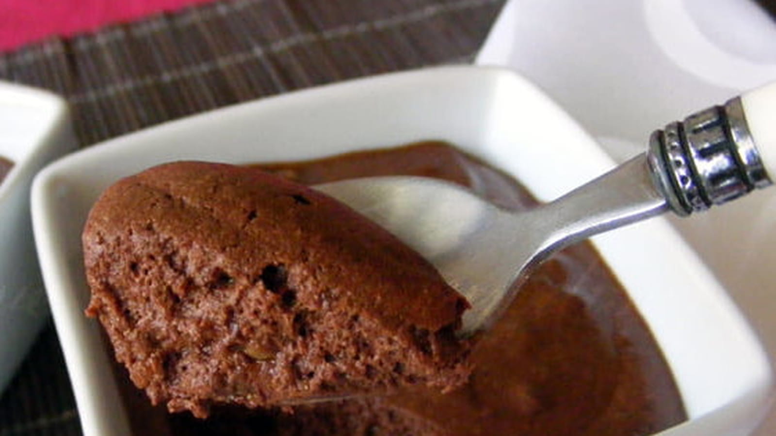 Mousse au chocolat ultra légère
