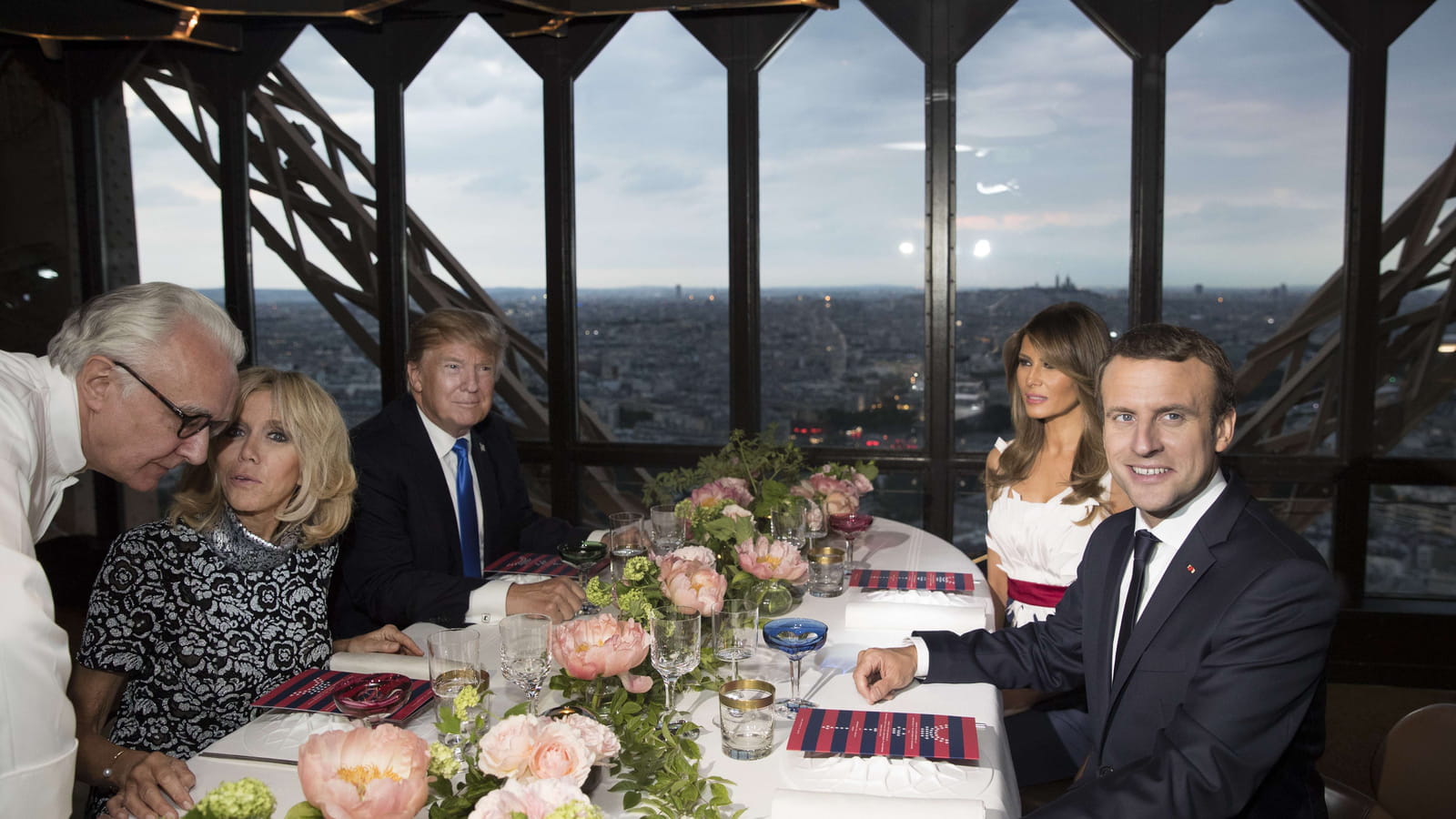 Dîner Macron-Trump