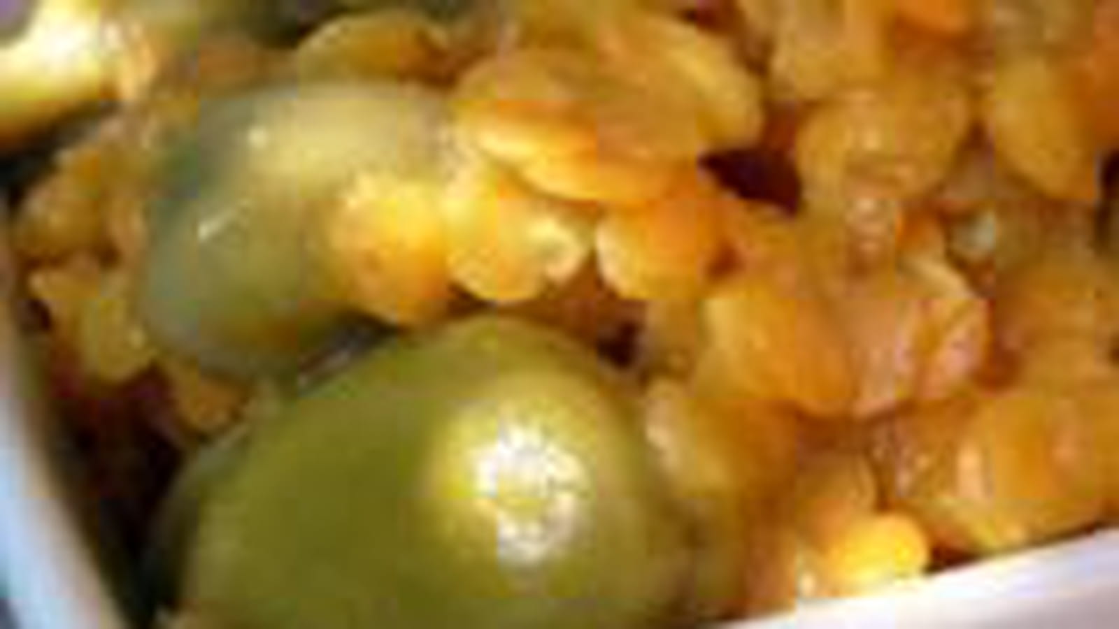 Curry de fèves et lentilles roses 