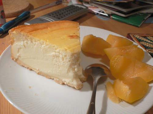 Cheesecake aux mirabelles
