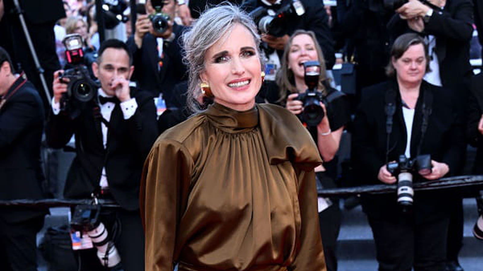 Andie MacDowell le 25 mai 2023