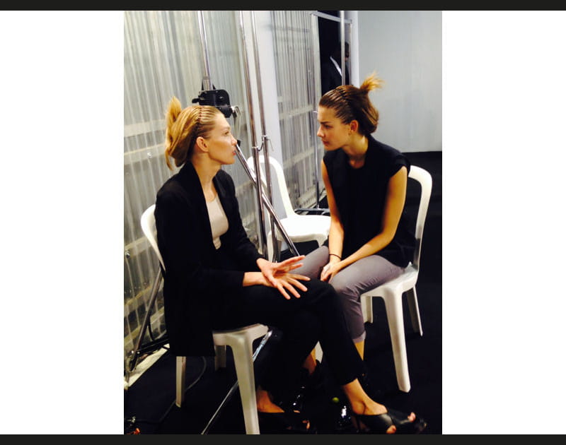 Les mannequins patientent