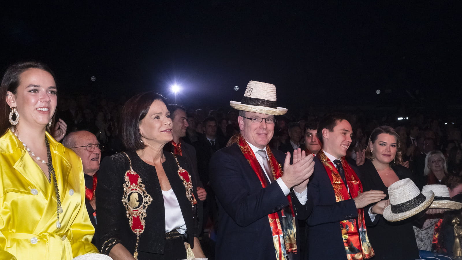 Pauline Ducruet, Stéphanie de Monaco, Albert de Monaco, Louis Ducruet, Camille Gottlieb