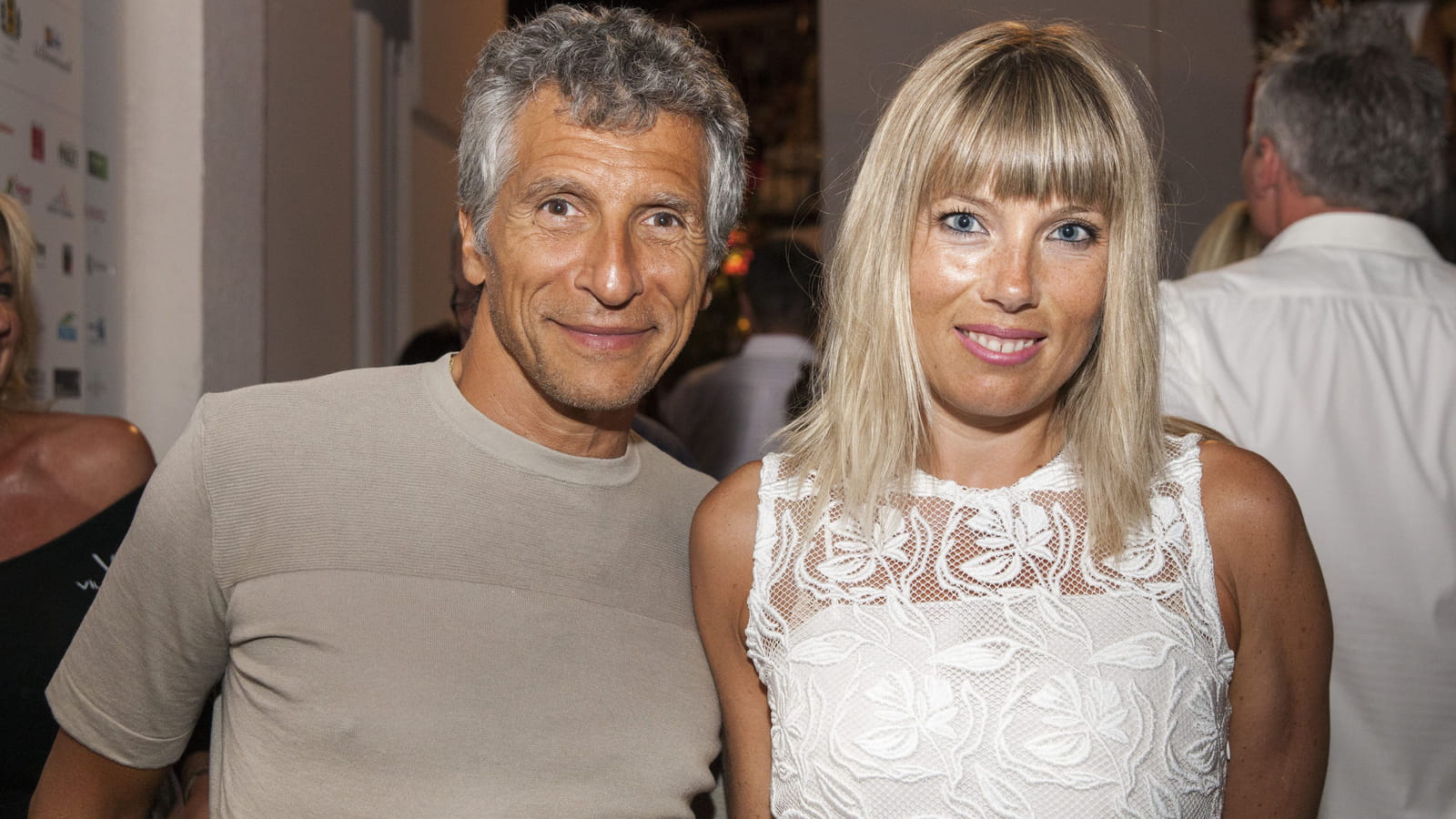 Nagui et Mélanie Page au Festival de Ramatuelle