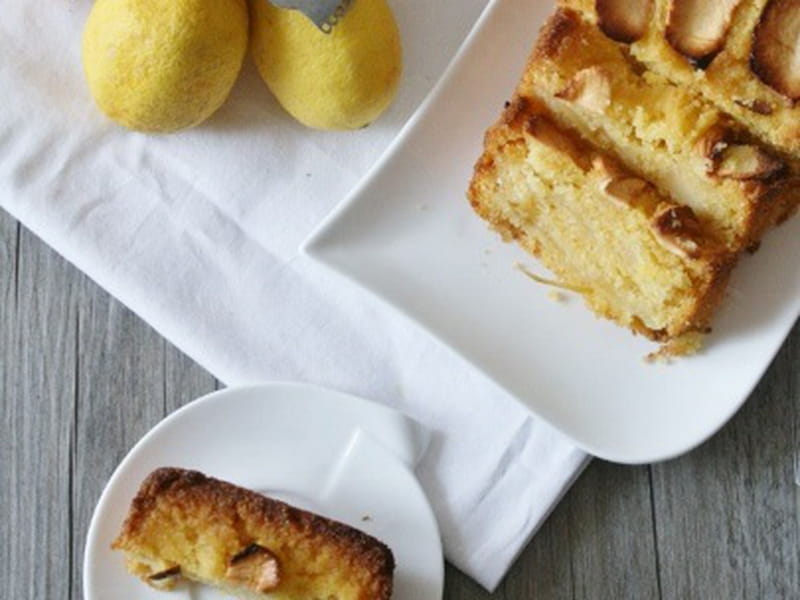Cake Polenta Pommes Citron