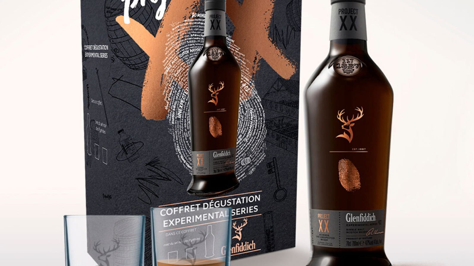 Le coffret Project XX de la Maison Glenfiddich
