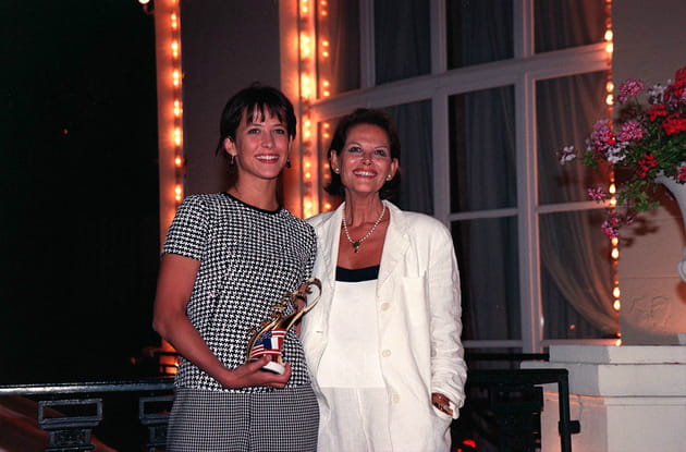 Avec Sophie Marceau en 1997