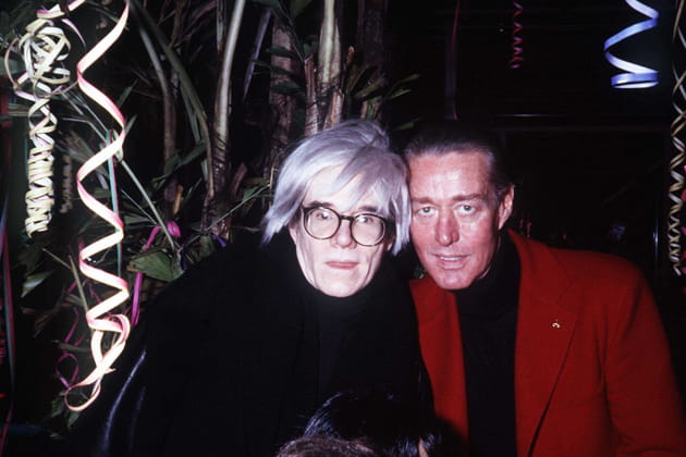 Avec Roy Halston au Studio 54, 1986