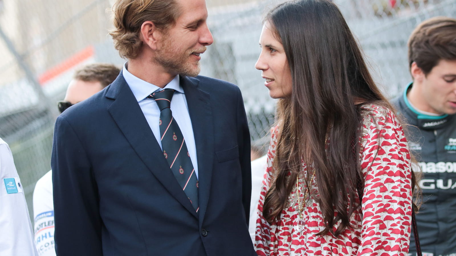 Andrea et Tatiana Casiraghi