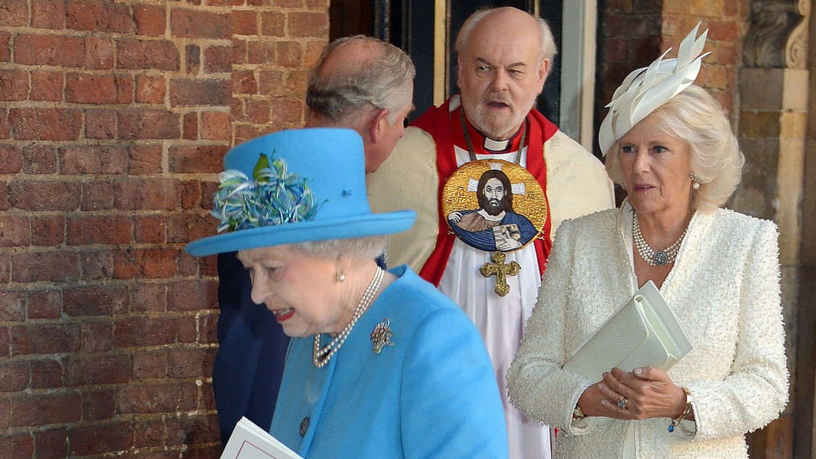 La reine Elizabeth II le 23 octobre 2013
