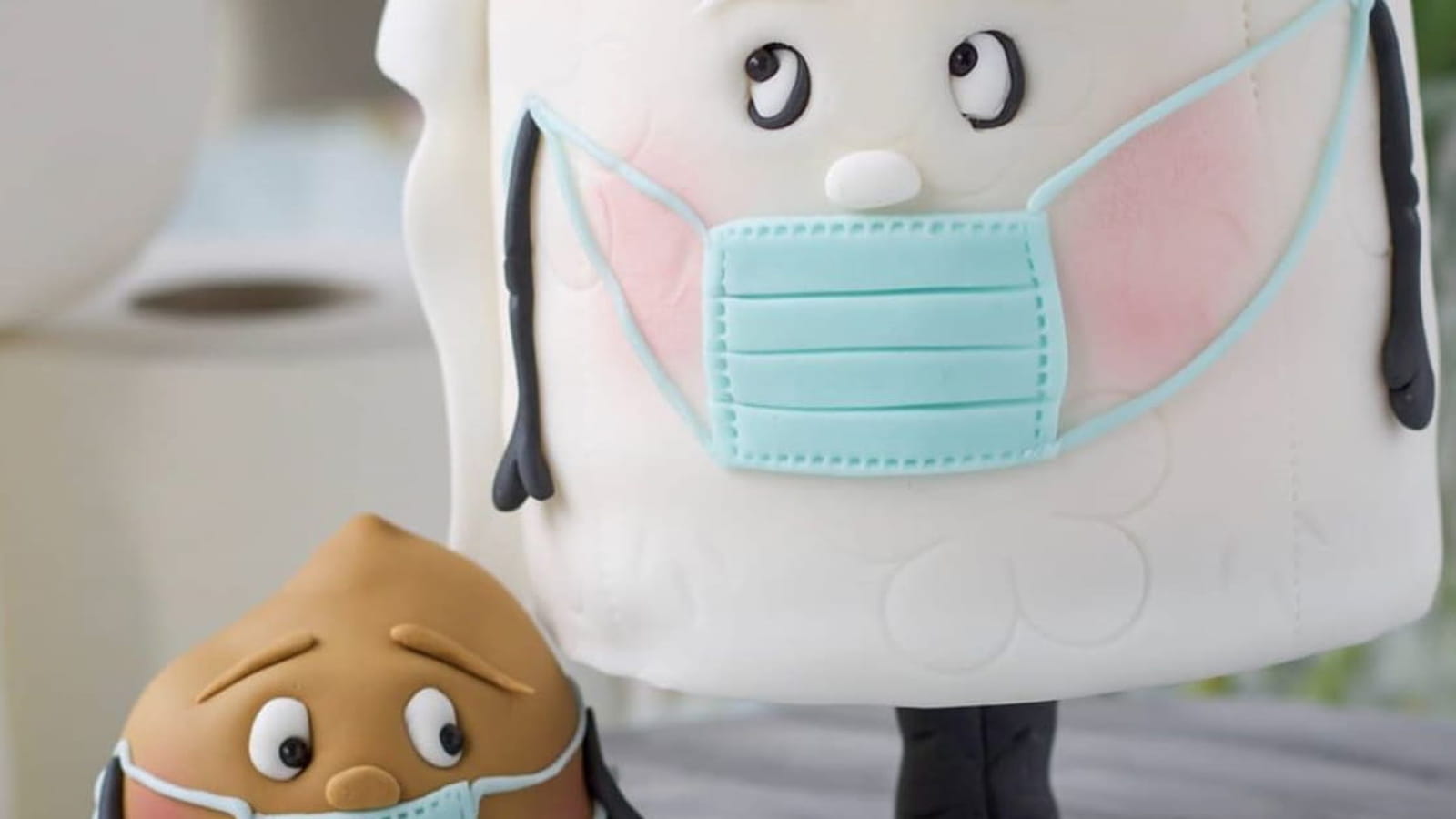Le plus mignon des rouleaux de papier toilette