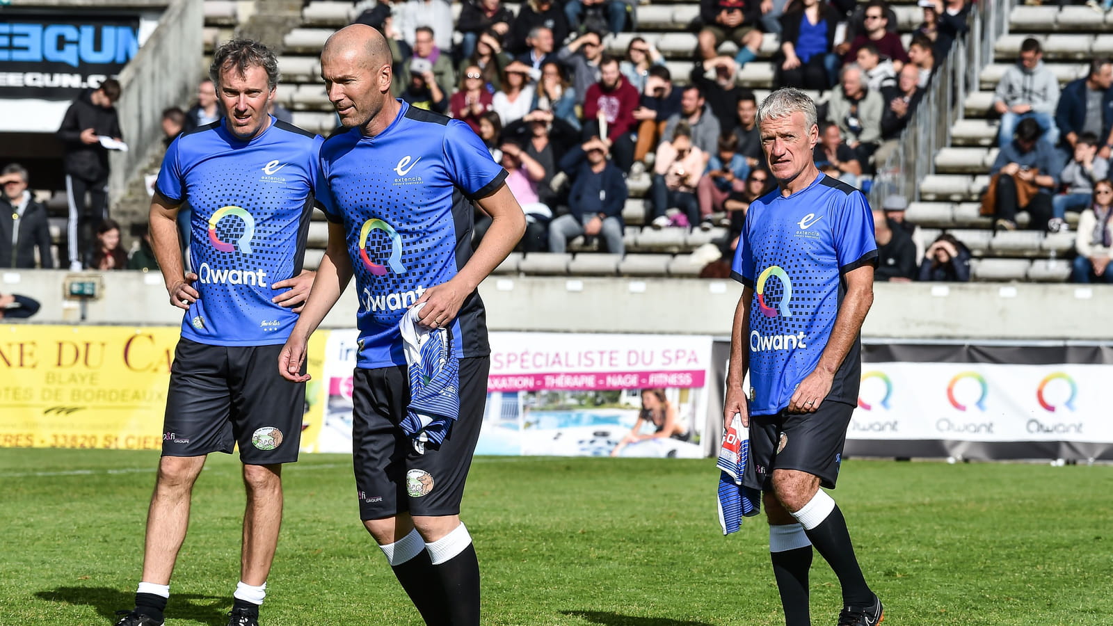 Laurent Blanc, Zinédine Zidane, Didier Deschamps