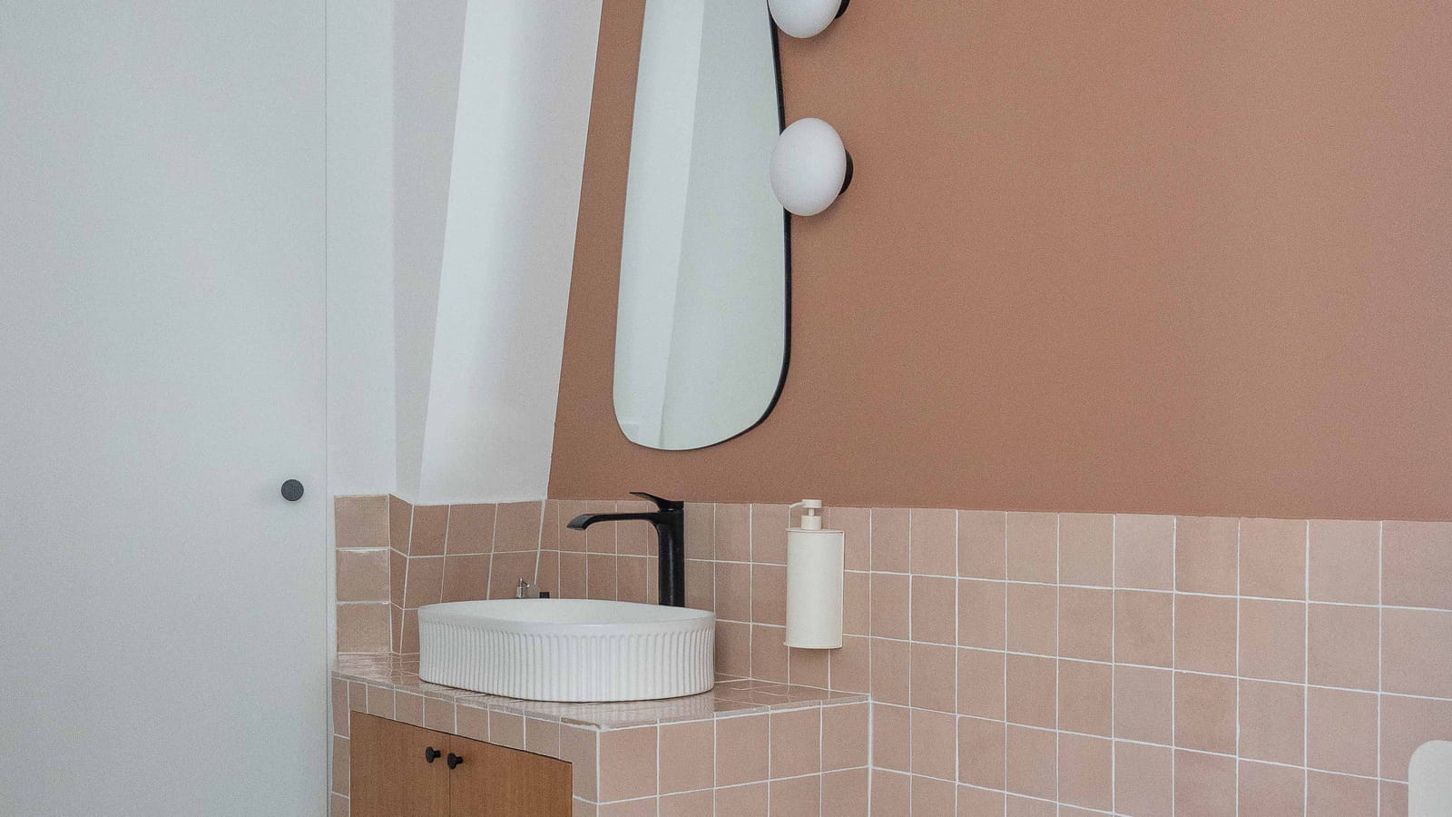 Salle de bains après