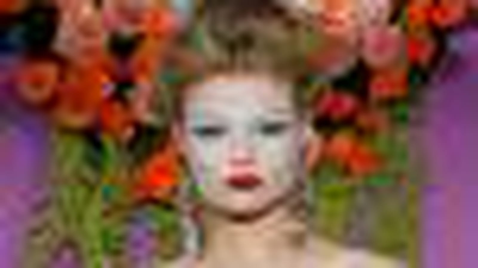 La bouche rouge
