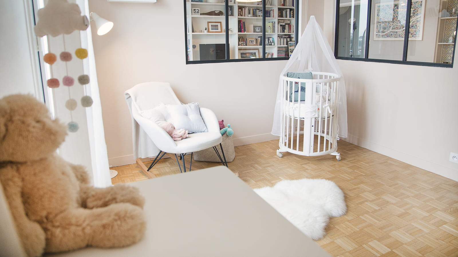 Chambre de bébé après 
