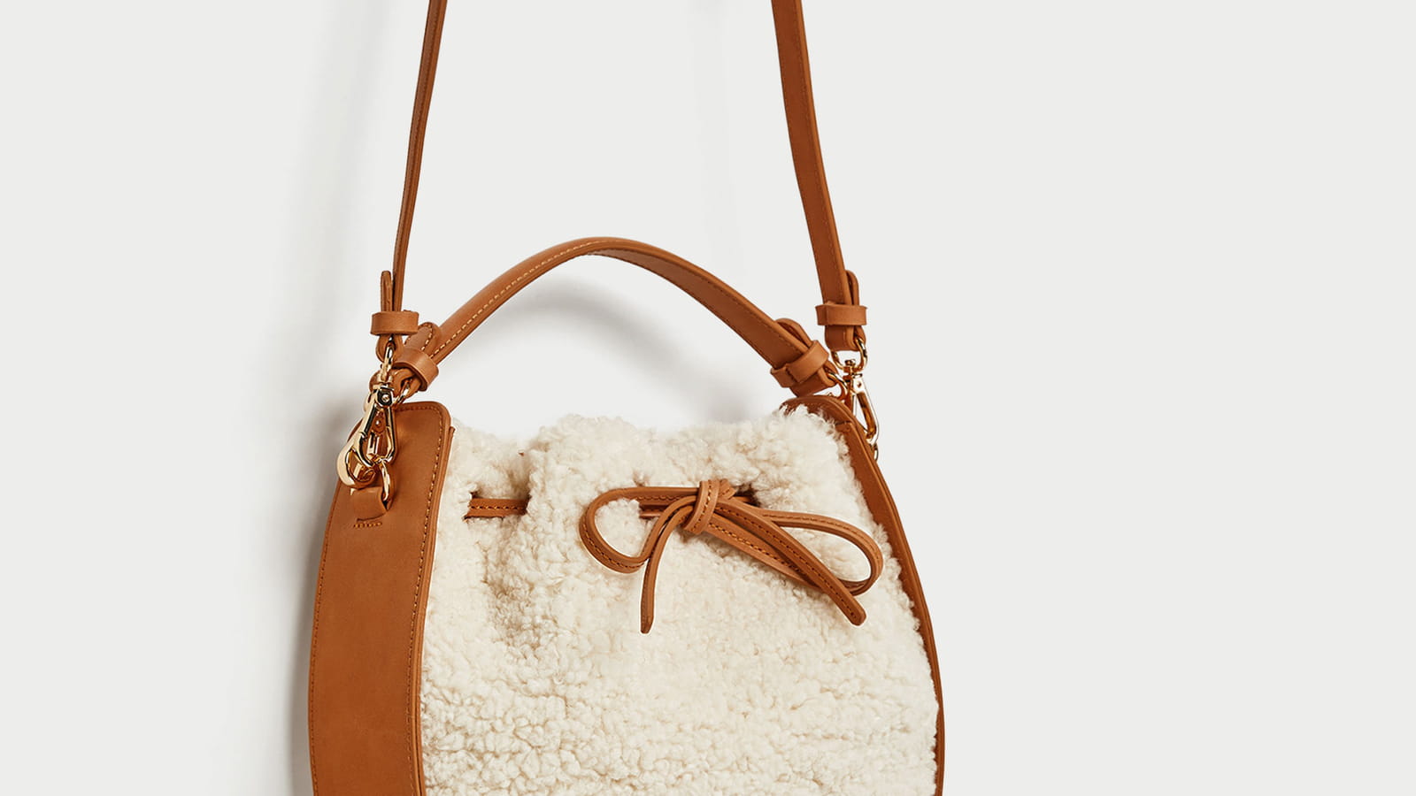 Mini sac mouton