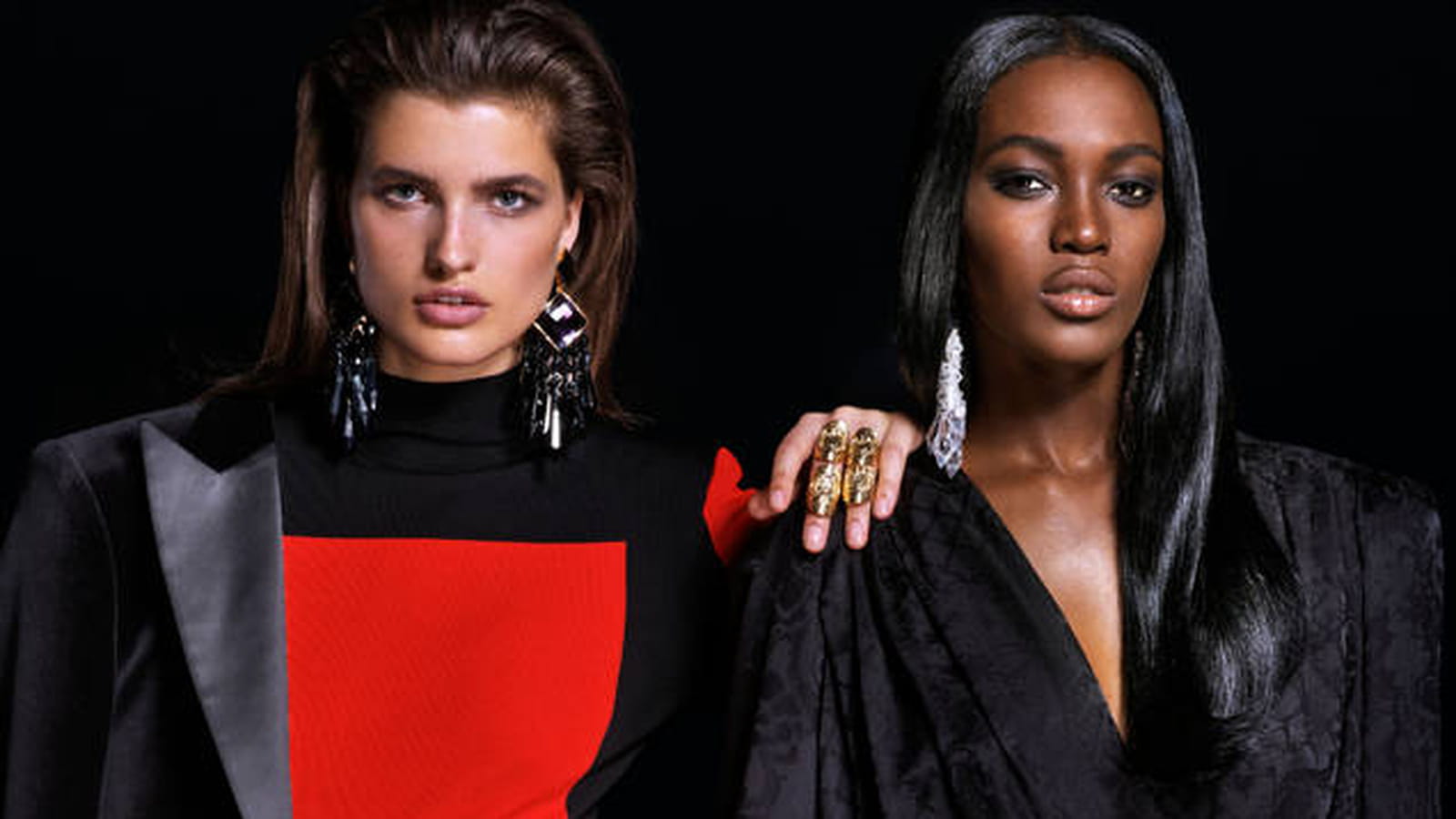 Look H&M X Balmain n°17