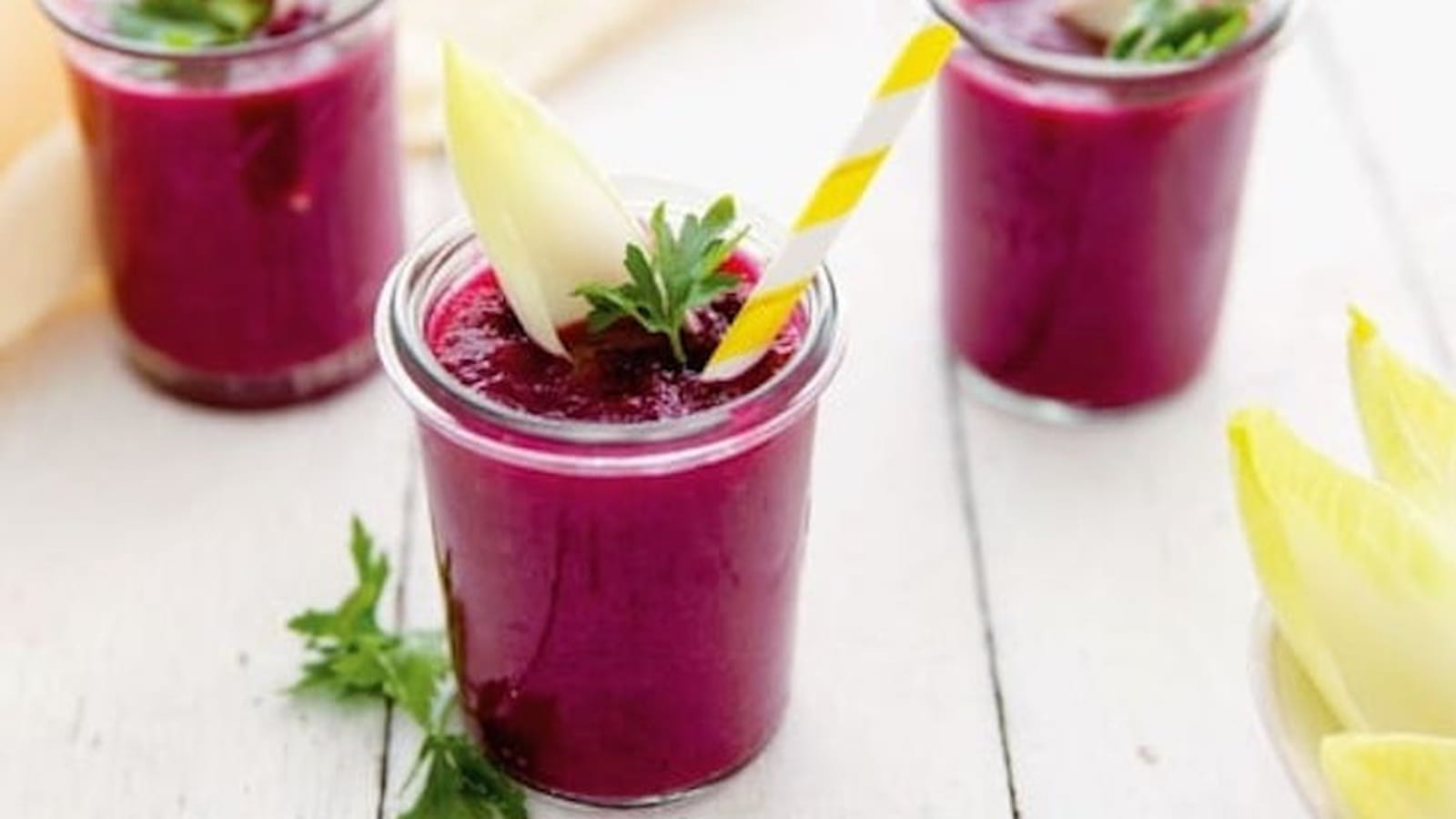 Gaspacho de Perles et betteraves rouges