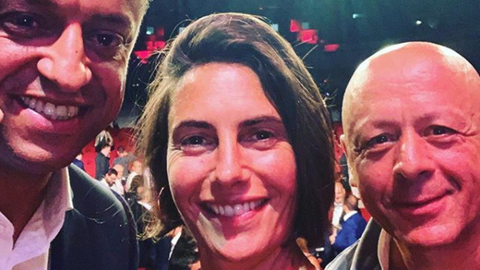 Lahouari Bennaoum, Alessandra Subet et Thierry Marx