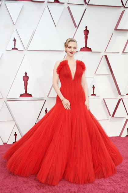 Amanda Seyfried en robe Armani Privé