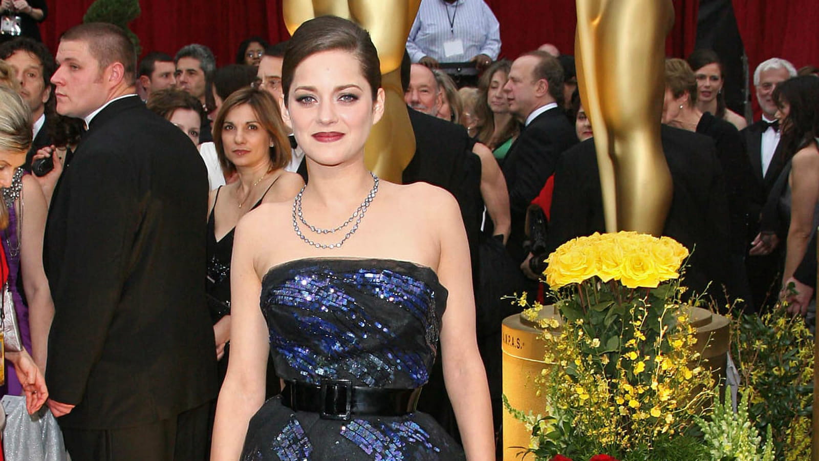 Marion Cotillard le 22 février 2009 