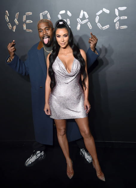 Kanye West et Kim Kardashian, très distingués