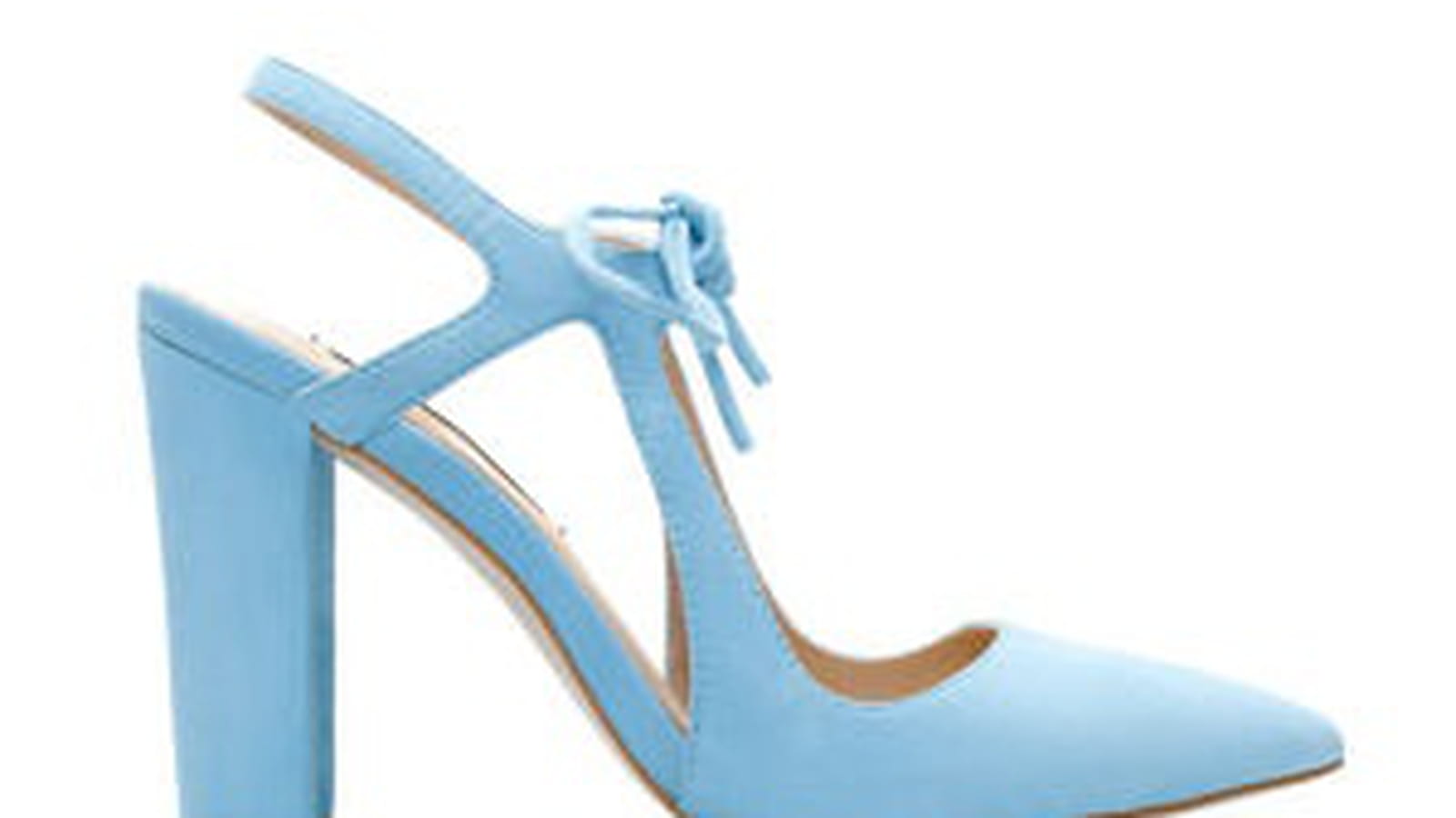 Escarpins bleu ciel de Zara 
